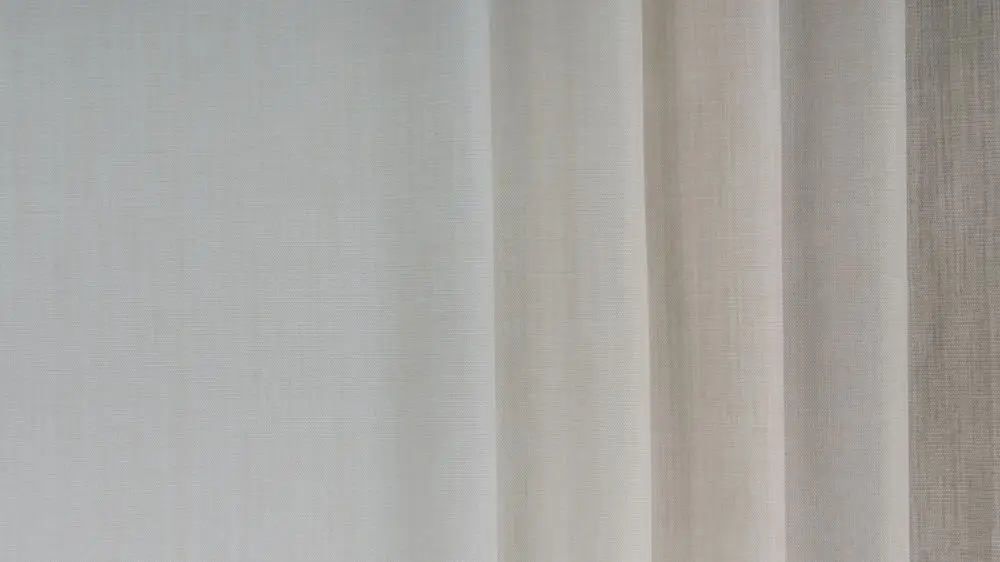 Nettex Alaska curtain fabric in Naturals