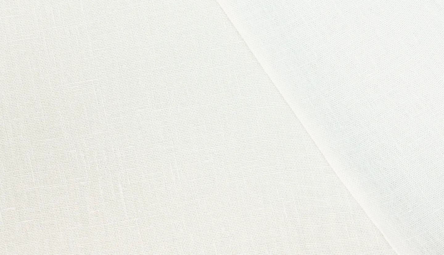 Nettex Brunswick curtain fabric in Talc