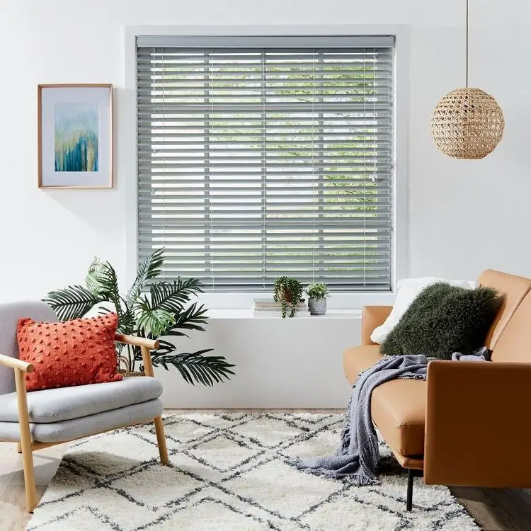 Venetian blinds in a Gold Coast living room