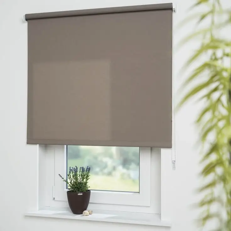 Custom blinds in a bright Carrara living space